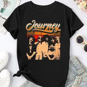 Journey Rock Band 90S Freedom Tour 2024 Retro Music Fan T-Shirt